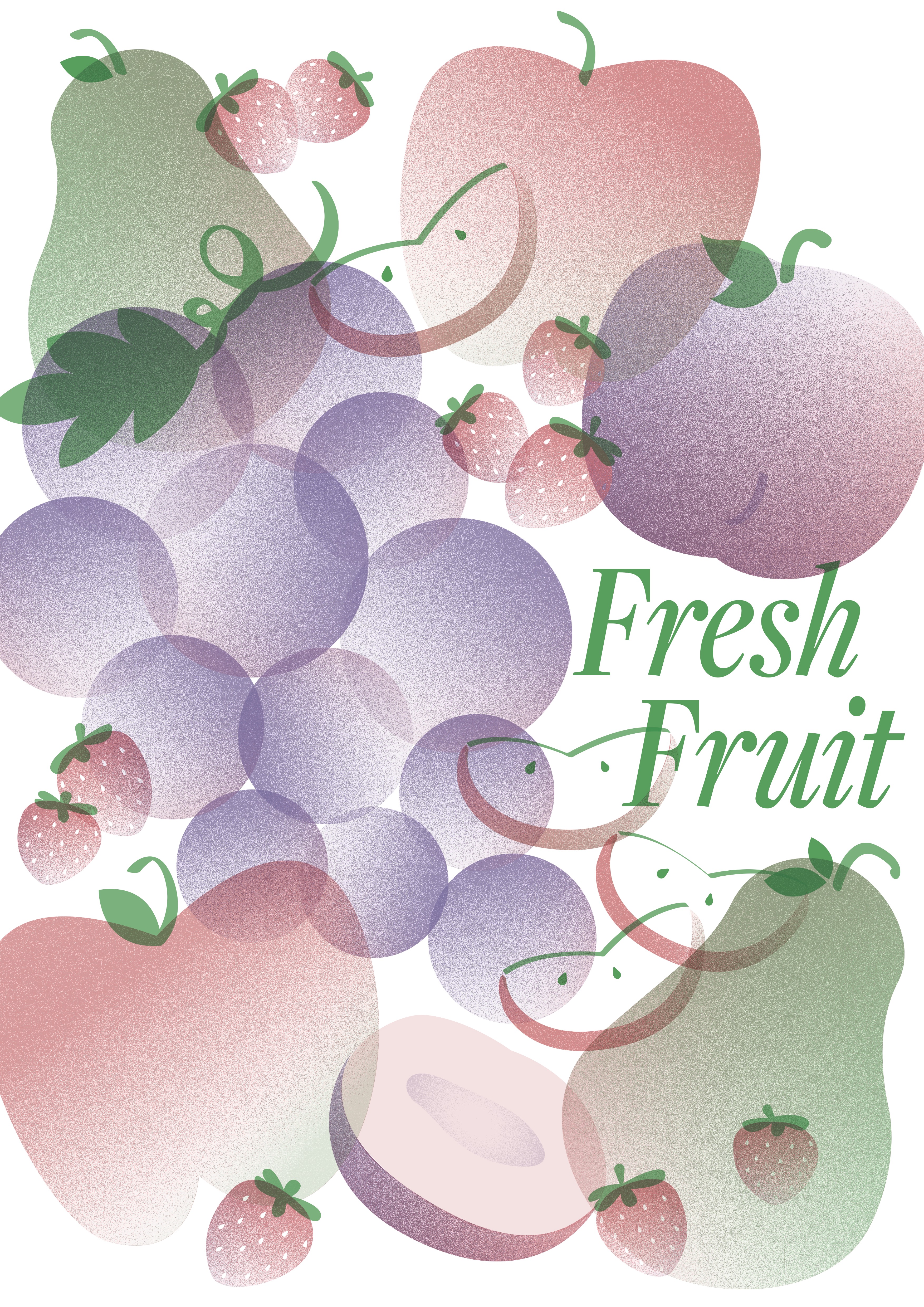 Print Design 3 - Fresh Fruit